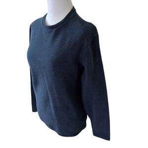 ZARA Size S, Dark Blue Top, Long Sleeve. Comfortable